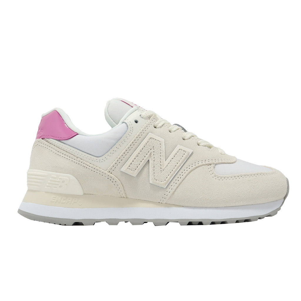 New Balance 574 米白 粉紅 女鞋 復古 休閒鞋 NB [YUBO] WL5742BA B楦