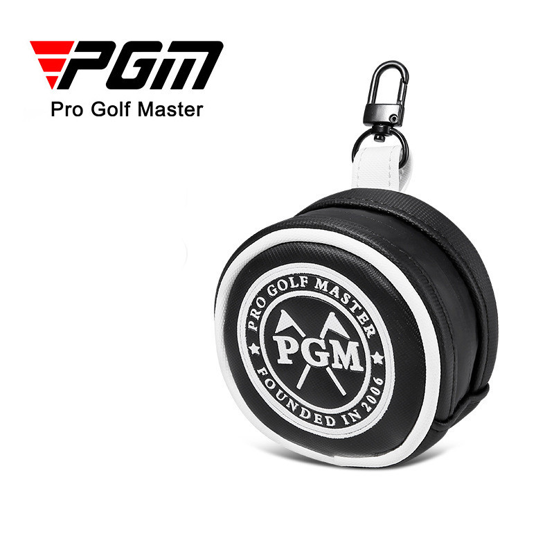 PGM 高爾夫球包迷妳版小球袋防水便攜小腰包配件包可裝3顆球收納包 SOB011