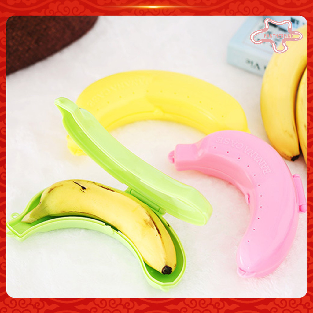 香蕉保護器靈活保鮮塑料野餐水果香蕉收納盒廚房工具