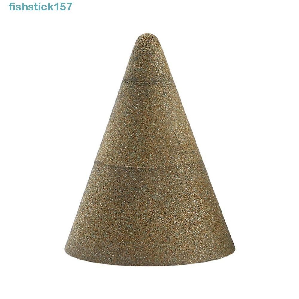 157FISHSTICK錐形砂輪,埋頭鑽頭雕刻坡口倒角鑽頭,拋光硬質合金M10螺紋角磨機石材磨具