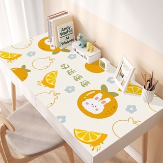 Tablecloth mat 桌布墊 卡通可愛書桌墊兒童學生寫字檯學習桌桌面保護墊防油防水pvc桌布 巢生活家居館03