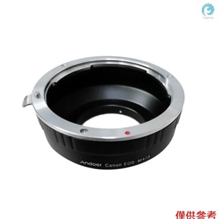 OLYMPUS 國際牌 Andoer EOS-M4/3 相機鏡頭卡口轉接環對焦減少光圈放大替換佳能 EF 鏡頭到松下 D