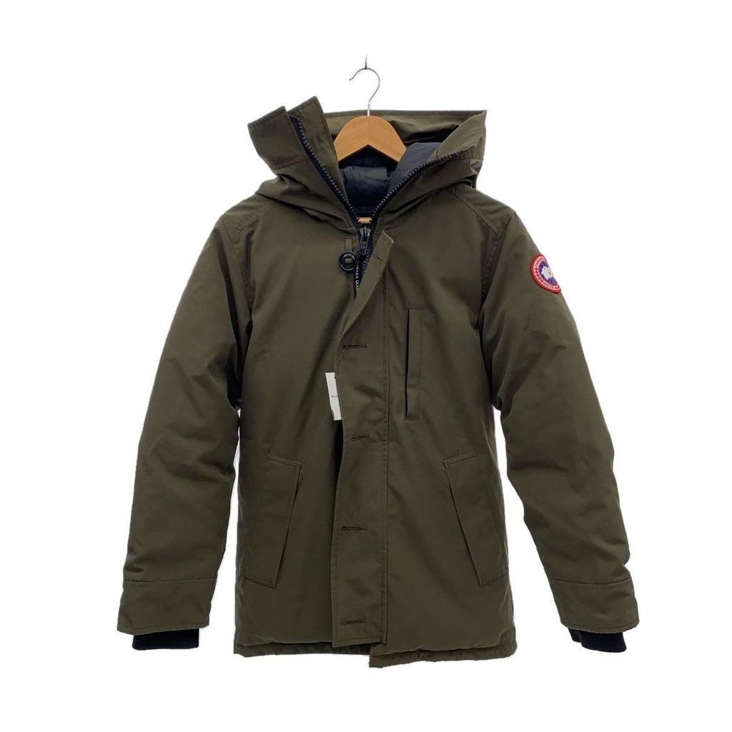 CANADA GOOSE Park羽絨服 帽子 夾克外套卡其色 日本直送 二手