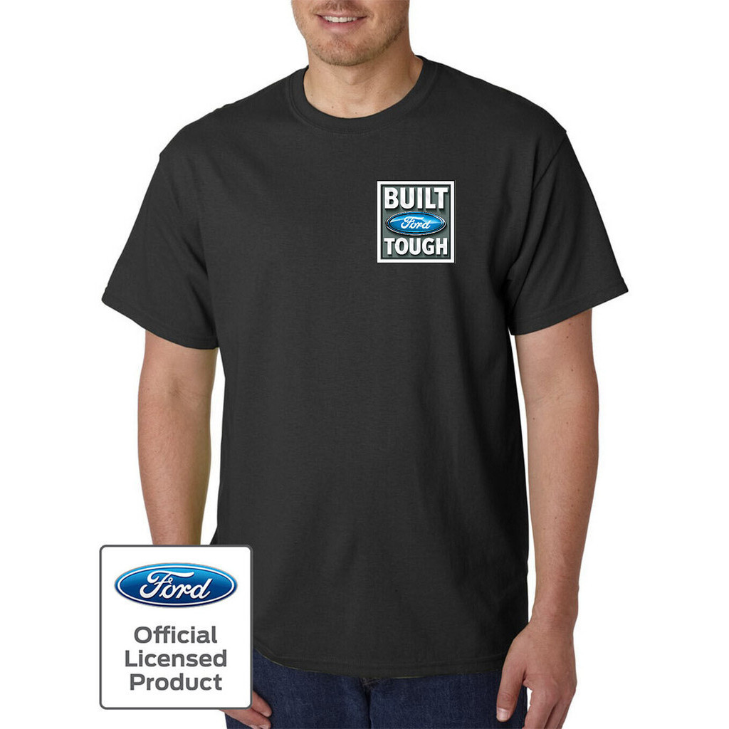 內置福特 Tough Logo T 恤 - 授權正品 F-150 卡車野馬左胸