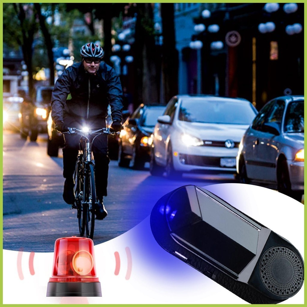太陽能假人汽車報警器假 LED 閃爍摩托車報警器通用汽車安全產品 USB 充電汽車 phdtw phdtw