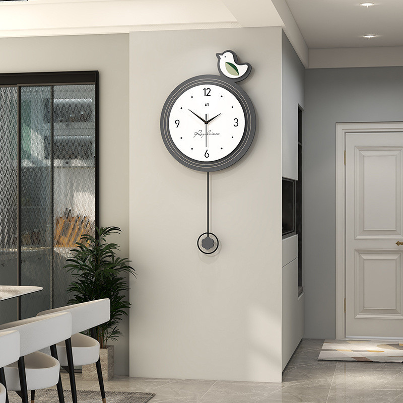 久久達鐘錶客廳新款時鐘簡約家用時尚創意裝飾掛鐘創意掛牆掛錶 6I6E