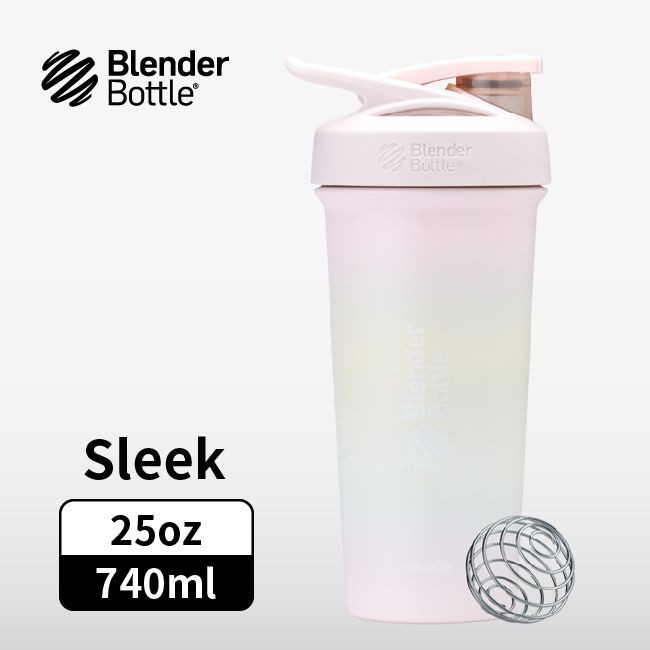 Blender Bottle Sleek按壓式不鏽鋼水壺/ 夢幻馬卡龍/ 25oz/ 740ml eslite誠品