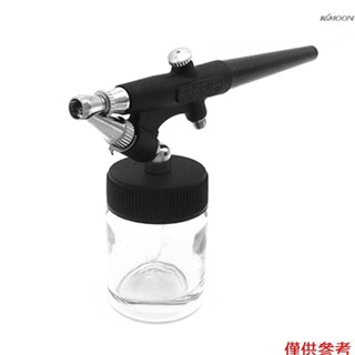 138 型噴槍套件 0.8 毫米單動氣刷套裝 22CC 油漆液杯模型 DIY 化妝美甲蛋糕裝飾