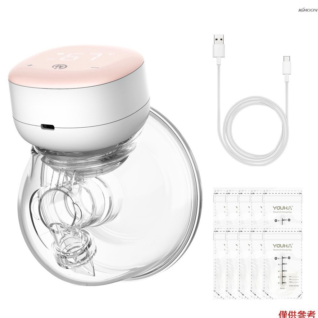 Youha P3 可穿戴吸奶器便攜式免提電動吸奶器用於母乳喂養 LED 全屏觸摸控制 3 種模式 10 級吸力低噪音 2