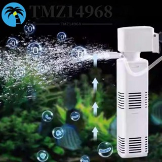 TMZ14968水族館內部過濾器,壁掛式安裝無聲魚缸過濾器,塑膠吸盤帶海綿和空氣管潛水泵對於水族館