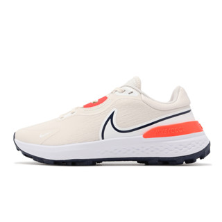 Nike 高爾夫球鞋 Infinity Pro 2 寬楦 米白 紅 深藍 高球 男鞋 【ACS】 DM8449-041