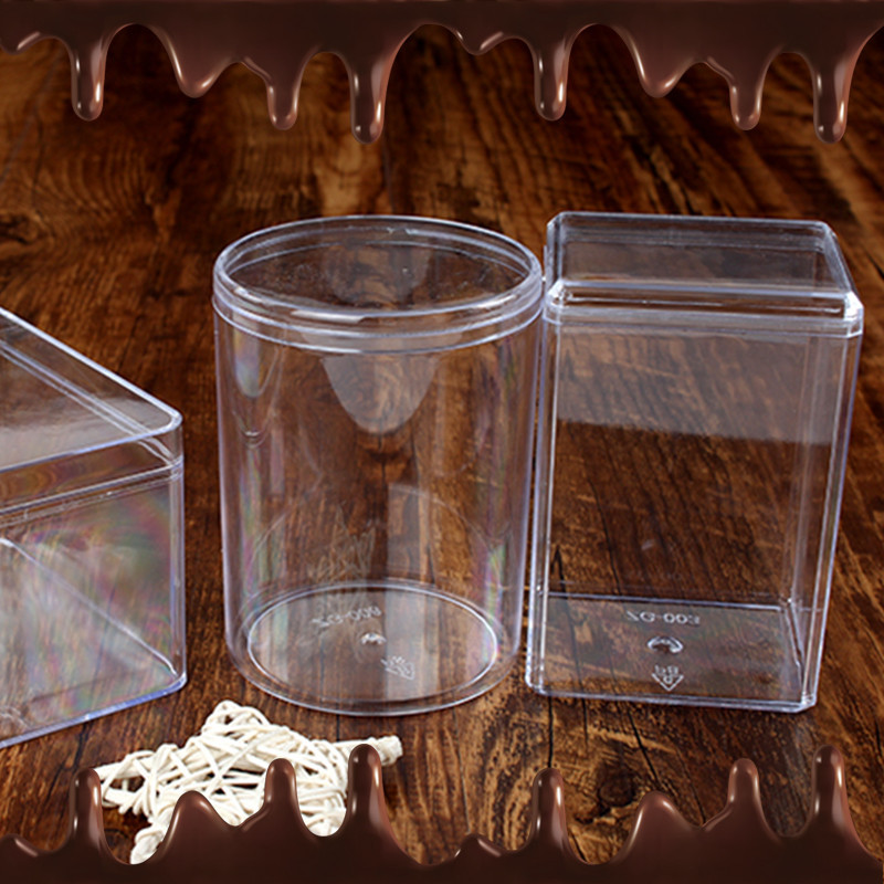 現貨【烘焙包裝】硬塑膠 透明慕斯 布丁杯 曲奇餅乾罐 水果千層豆乳木糠 包裝盒子 100套