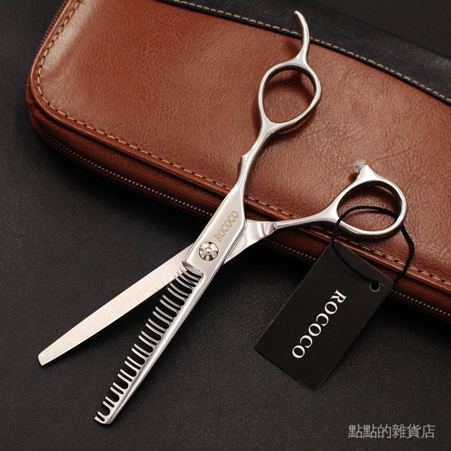 新品特價 6.0寸 魚骨剪 牙剪打薄剪 去髮量10%的美髮剪刀 理髮剪刀 ROCOCO