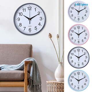 [LBA] 圓形吸壁式裝飾壁掛家用客廳書房鐘錶酒店數字裝飾簡約時鐘