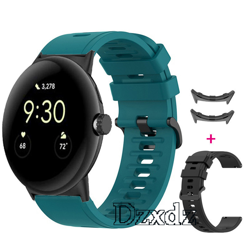 谷歌 Google Pixel Watch 2 智慧手錶錶帶 硅膠 錶鏈 谷歌Google Pixel智慧手錶2 錶鏈