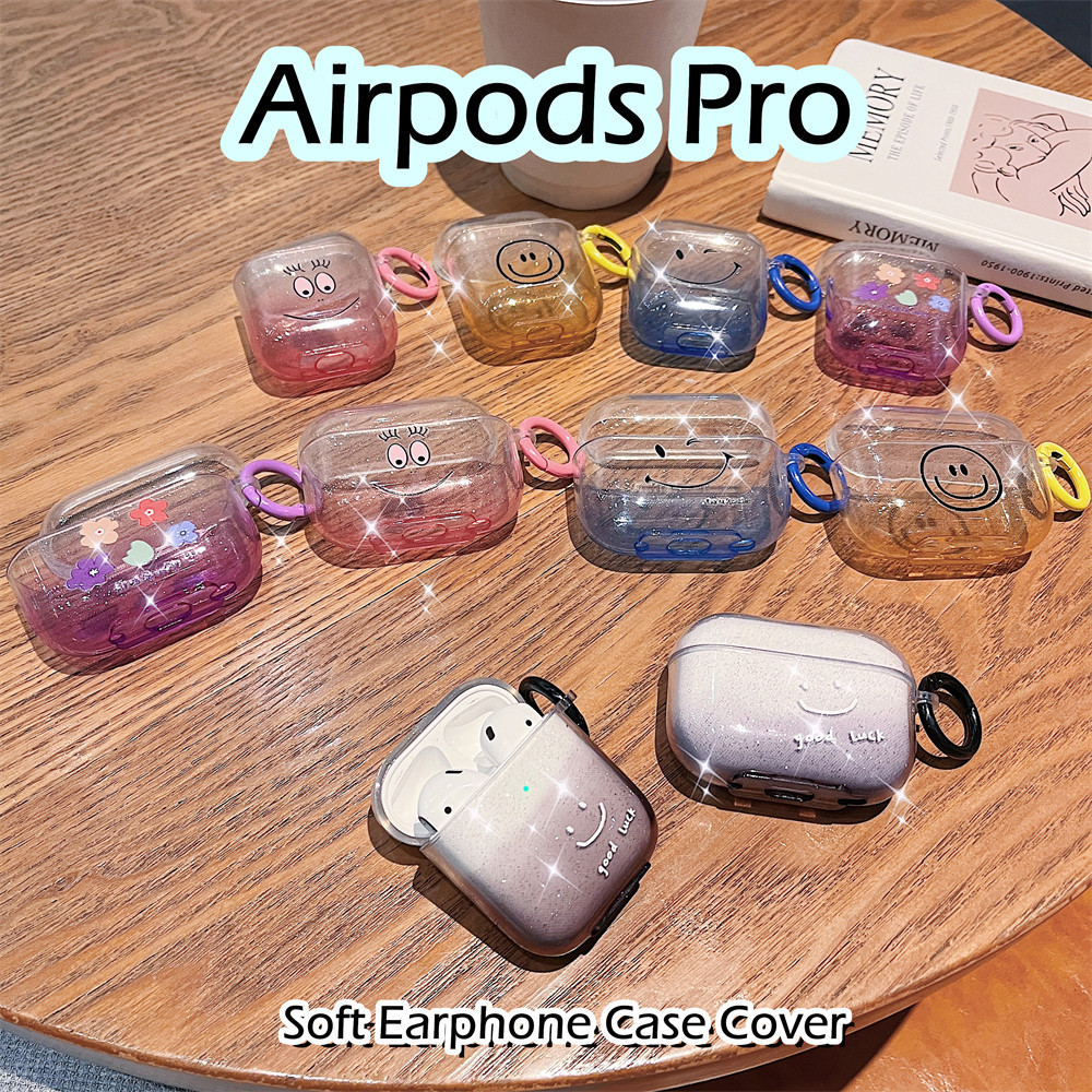 【Case Home】適用於 Airpods Pro Case 彩色花卉圖案軟矽膠耳機套外殼保護套