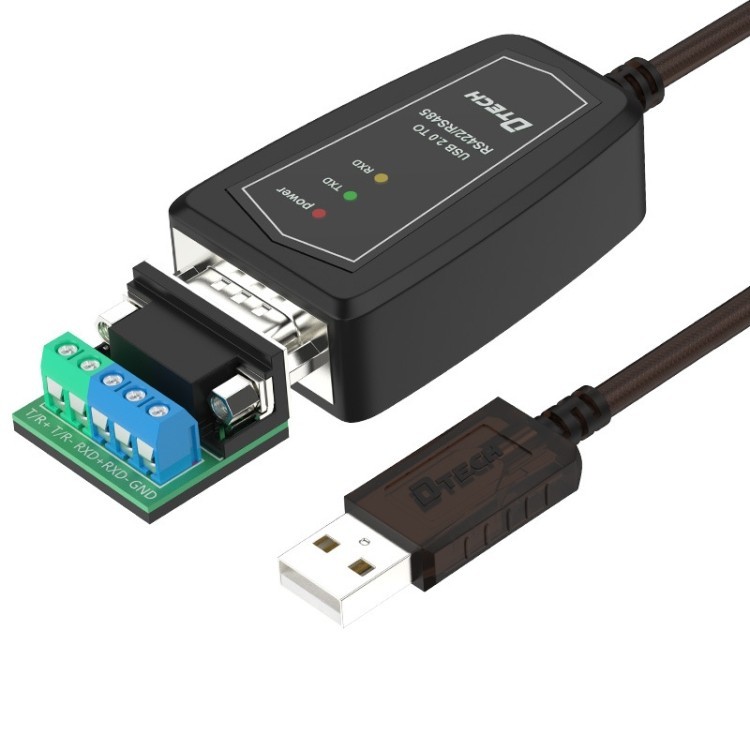 新到貨 DTECH DT-5019 USB轉RS485 / RS422轉換線,FT232芯片,長度:0.5m