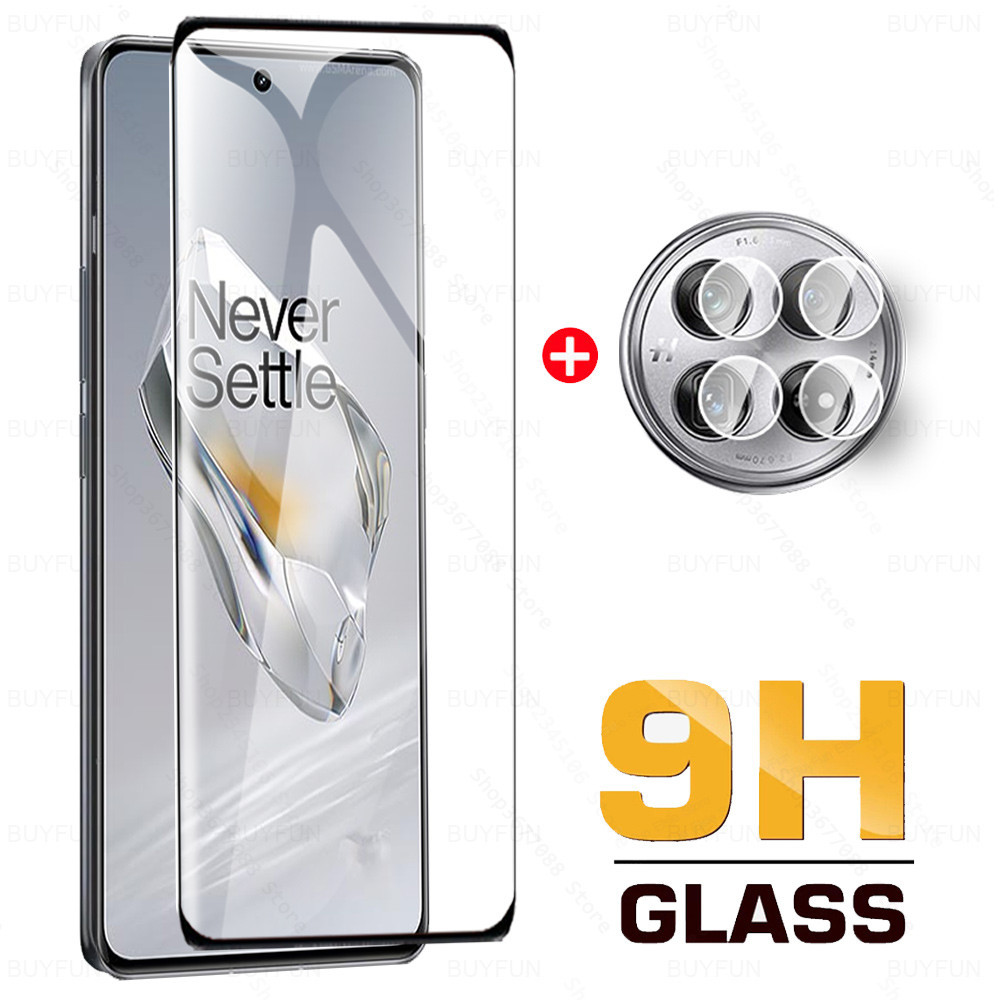 ONEPLUS 9h 曲面玻璃適用於一加 12 12R 鋼化玻璃一加 Onemore 12 R OnePlus12 On