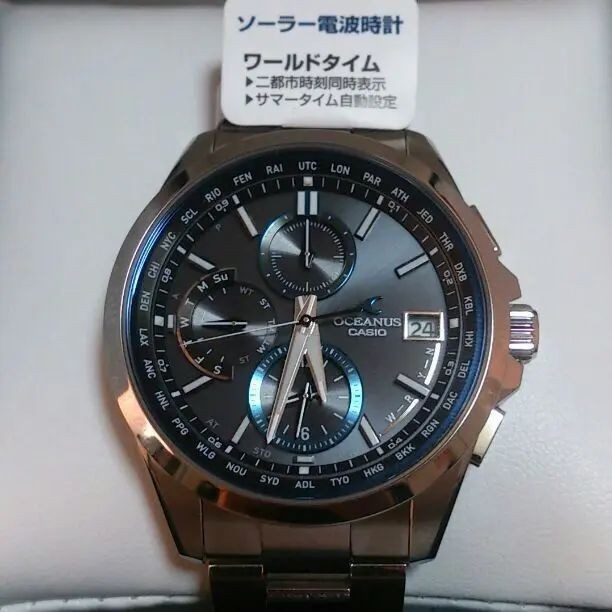 近全新 CASIO 手錶 OCEANUS 日本直送 二手