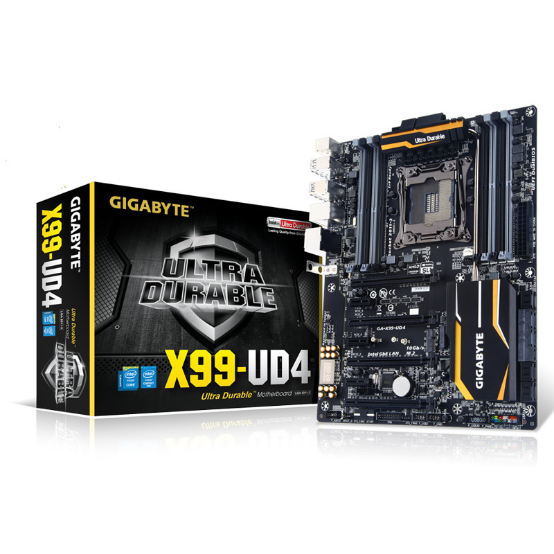 【現貨 品質保障】全新庫存沒上過機 Gigabyte/技嘉 X99-UD4 2011-3主板 大板 ddr4