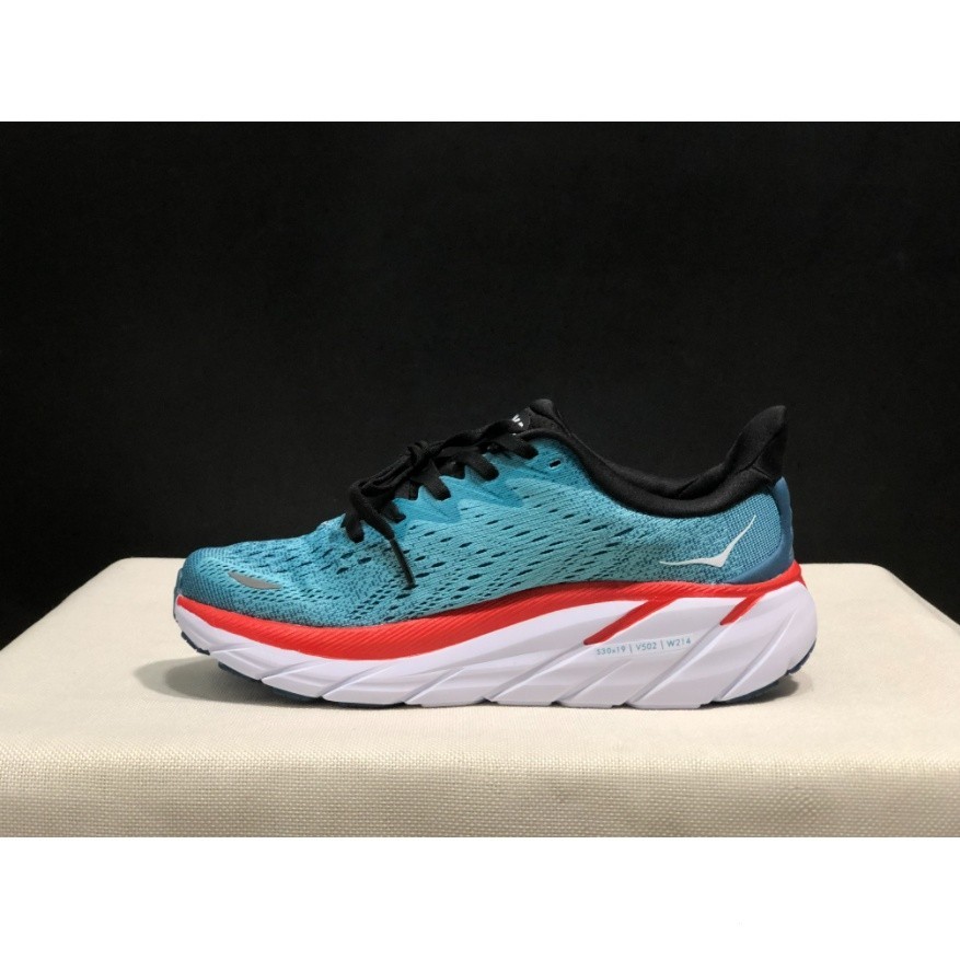 2023 全新 Hoka One One Clifton 8 減震跑鞋藍色