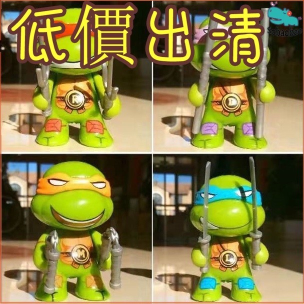 【騷寶寶】忍者龜 TMNT 公仔 忍者龜 Neca Tmnt 變種忍者龜 公仔 手辦 蛋糕擺件 交換禮物