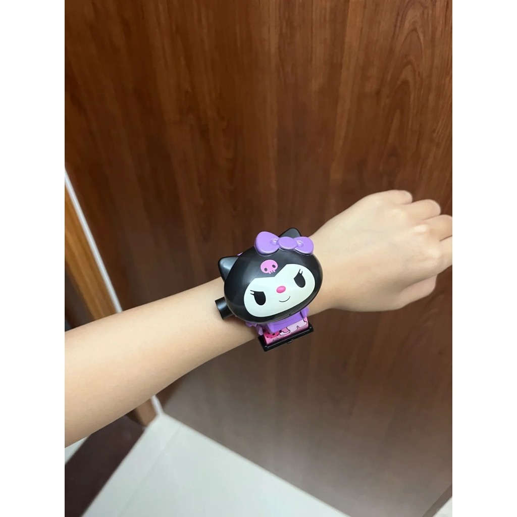 三麗鷗 手錶 可以投影24種圖案 兒童手錶 顯示時間