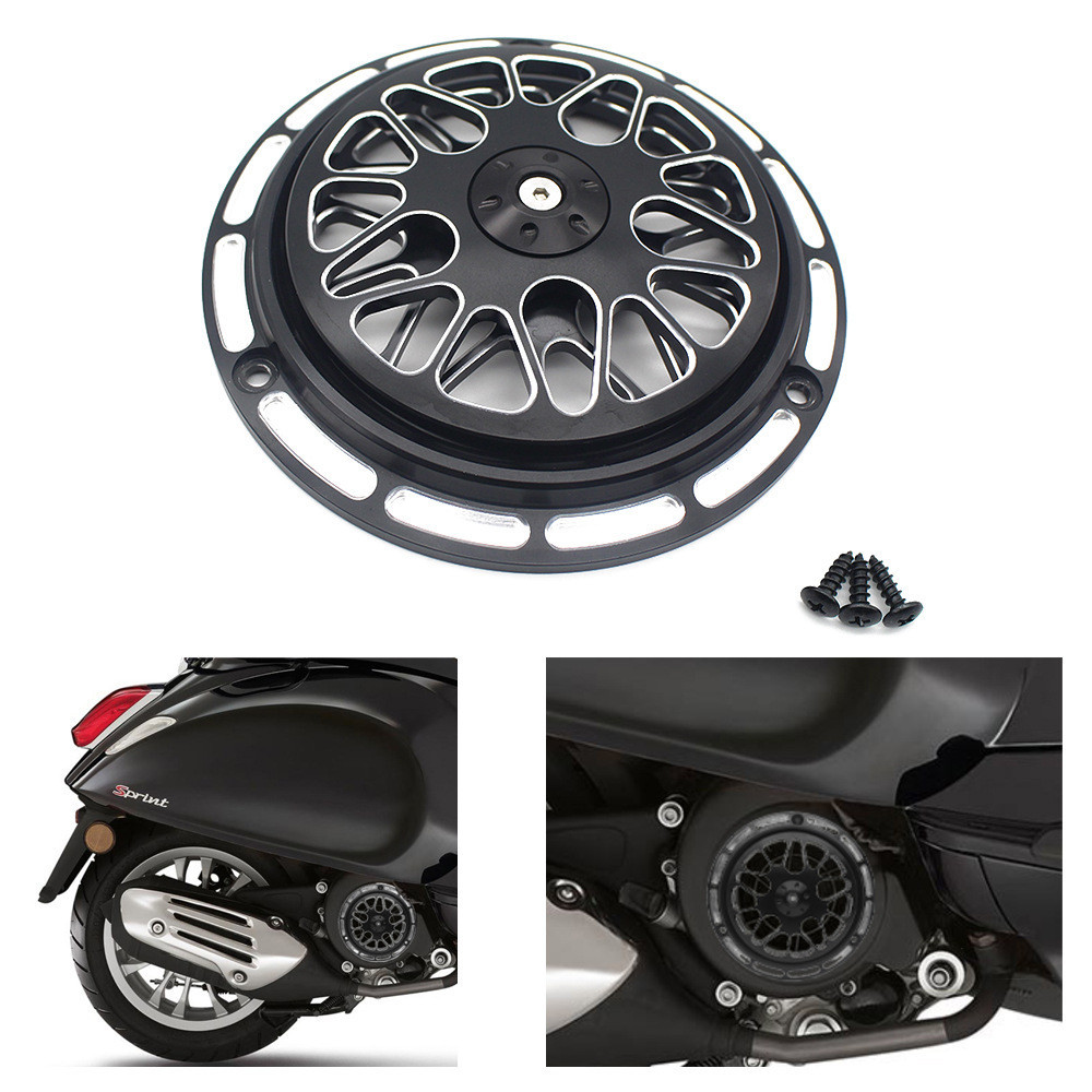 適用vespa Primavera sprint LX/S150機車改裝風扇保護罩裝飾蓋