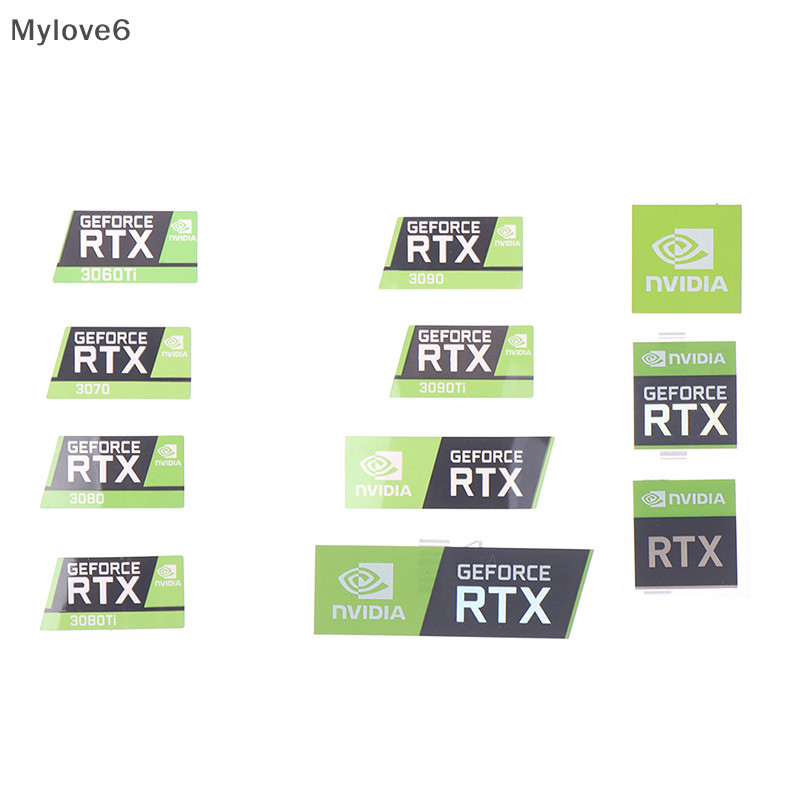 Mylov RTX 3090TI 3080TI 3070 3060台式機er筆記本電腦顯卡標籤TW