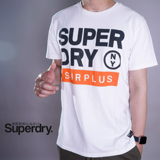 Superdry極度乾燥夏季新款潮牌男休閒圓領短袖t恤領標+吊牌