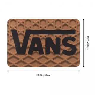 新款 Vans (3) 浴室法蘭絨地墊 廁所衛生間防滑腳墊 茶几門口吸水地墊 速乾進門地毯 客廳沙發臥室洗手間地墊16x