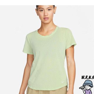 【Rennes 】Nike 女裝 短袖上衣 網眼 綠DX0132-343