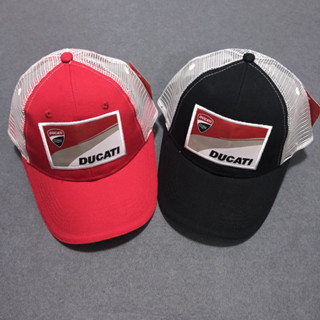 超夯！ 杜卡迪帽子機車棒球帽F1車迷ducati賽車夏季透氣網帽車隊鴨舌帽