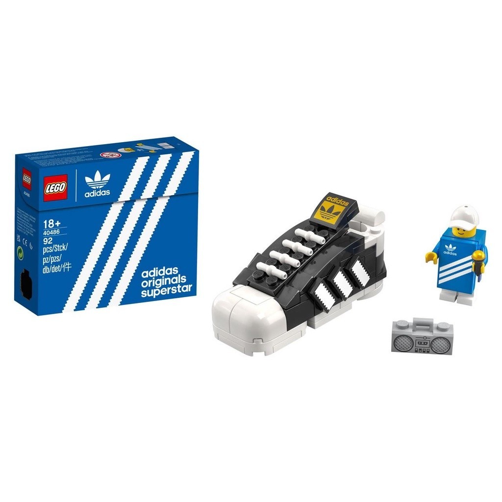 請先看內文 LEGO 40486 Mini LEGO X Adidas Superstar