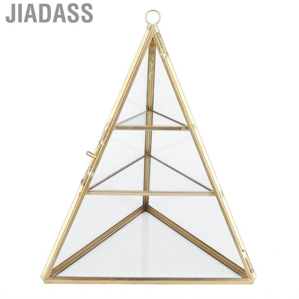 Jiadass 珠寶收納盒金字塔形狀耳環架裝飾珠寶