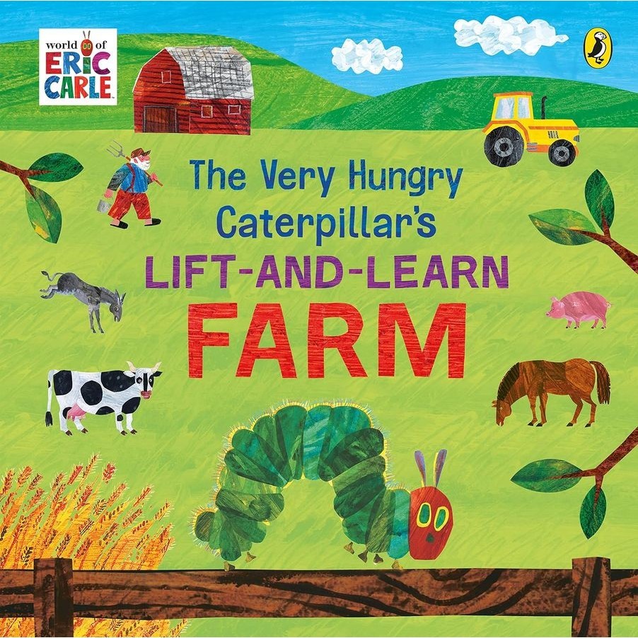 The Very Hungry Caterpillar's Lift and Learn: Farm/好餓的毛毛蟲/Eric Carle/艾瑞．卡爾 eslite誠品