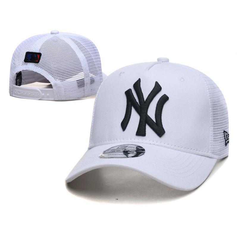 高品質帽子成人紐約洋基隊棒球帽男式女式 MLB 9fifty 網眼卡車司機帽高爾夫帽刺繡可調節帽子 6P5S