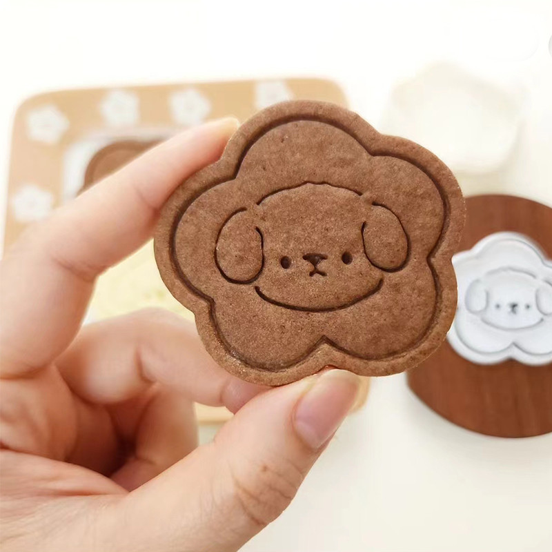 【現貨】【餅乾模具】韓系 情人節 卡通 哈基米餅乾模具小狗 小熊動物DIY家用饅頭輔食工具