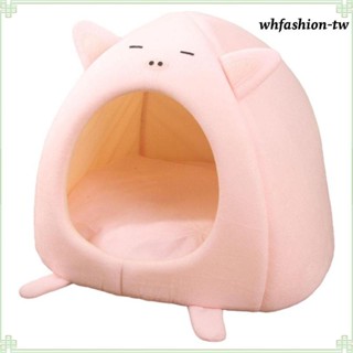[WhfashionTW] 可愛卡通寵物床貓狗窩洞穴床狗窩溫暖舒適室內
