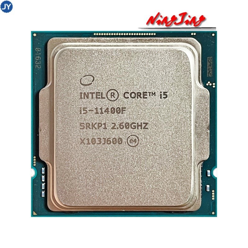 【現貨】英特爾酷睿i5-11400f I5 11400f 2.6GHz 6核12螺紋CPU處理器L3=12M 65W L