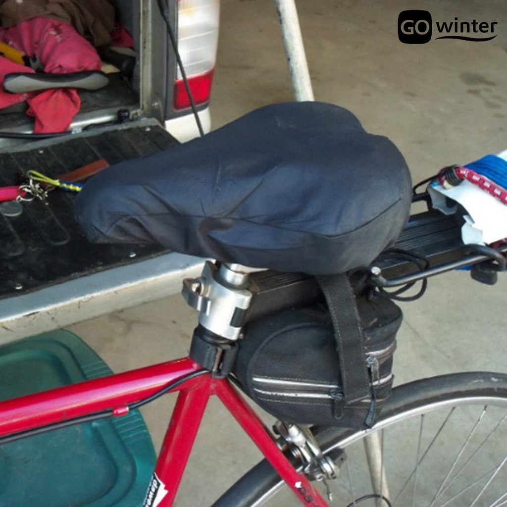 [摩卡運動]腳踏車坐墊防雨罩 山地車鞍座防雨罩PVC熱壓防雨罩腳踏車坐墊套