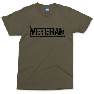 Veteran T 恤陸軍士兵部隊軍事禮物防禦上衣為他男士 T 恤