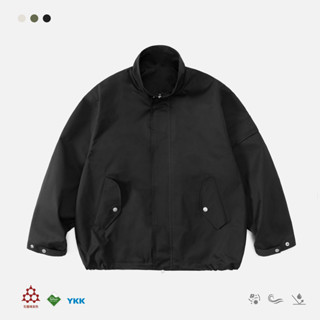 新品上市TRS男裝丨23AW立領M51短寬夾克Teflon三防石墨烯發熱科技寬鬆外套