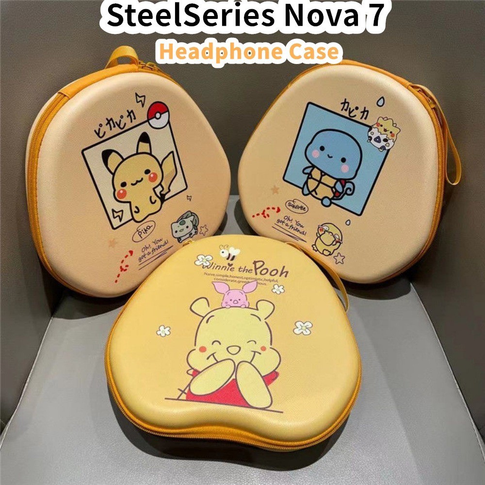 【快速發貨】適用於 Steelseries Nova 7 耳機套酷潮卡通系列耳機耳墊收納包外殼盒