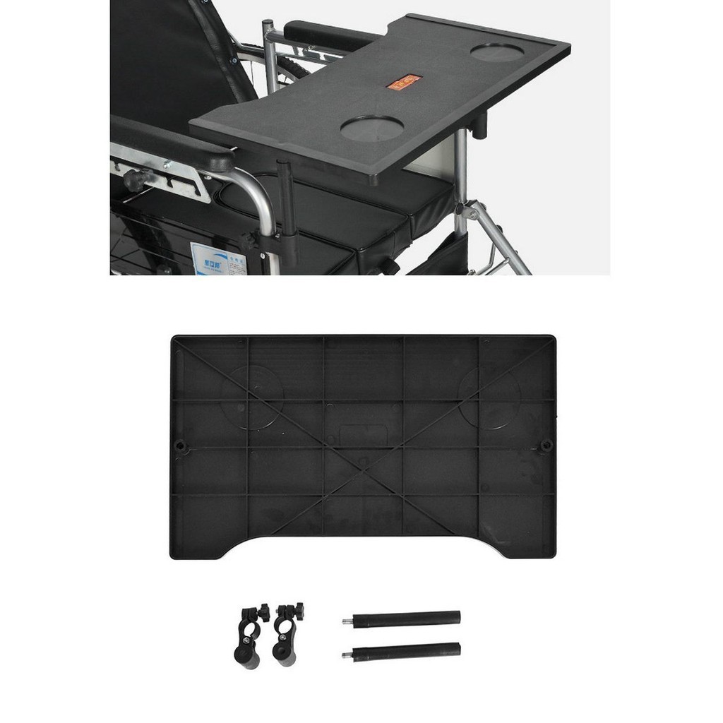 餐桌板輪椅配件摺疊輪椅用餐桌板各種型號輪椅輕便ABS輪椅餐桌