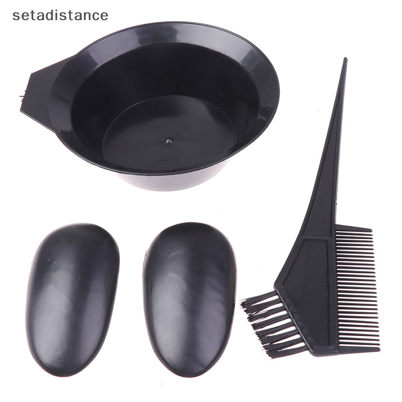 Sd 染髮劑混合碗帶 3 件塑料美髮工具染髮劑造型配件全新