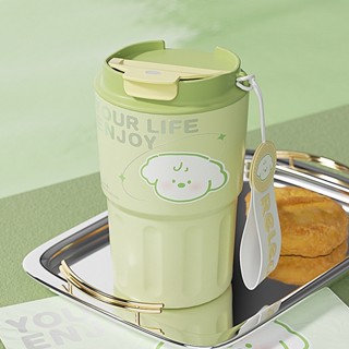 🍵悠然好物🍵茶道 物生物 保溫 盃 女生 高顏值 便攜 316 兒童 水盃子 新款 隨行 咖啡盃 保溫水盃 高顏值水