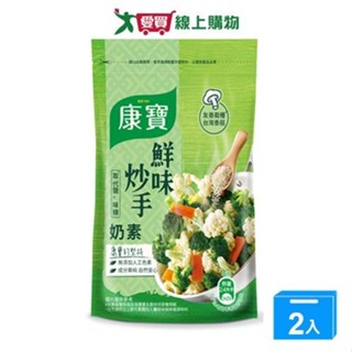 康寶 鮮味炒手素食巖鹽版(500G)【兩入組】【愛買】