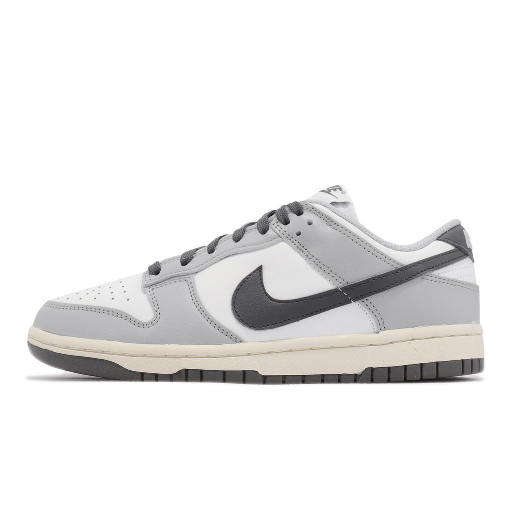 Nike Dunk Low Light Smoke Grey 煙灰 奶油底 復古 女鞋【ACS】 DD1503-117