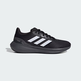 Adidas Runfalcon 3.0 男 慢跑鞋 運動 休閒 跑鞋 透氣 緩震 基本款 黑灰白 [IE0742]